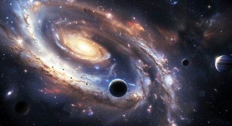 An image of a wormhole opening in space, with stars and galaxies visible through it. Space With Stars, Galaxy Hd, Stars And Galaxies, Computer Desktop Backgrounds, Galaxy Wallpapers, Screen Wallpaper Hd, Cool Galaxy Wallpapers, Mother Daughter Trip, Galaxy Images