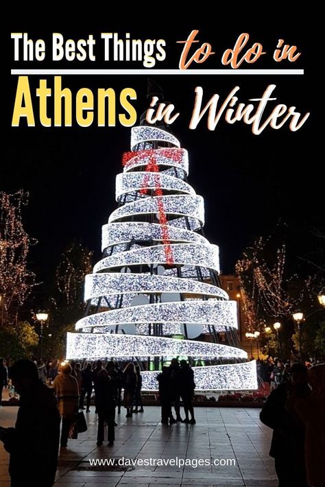 Athens Greece December, Athens In Winter, Athens Greece Winter, Greece In Winter, Athens Greece Aesthetic, Greece Winter, Athens Restaurants, Acropolis Greece, Winter City Break