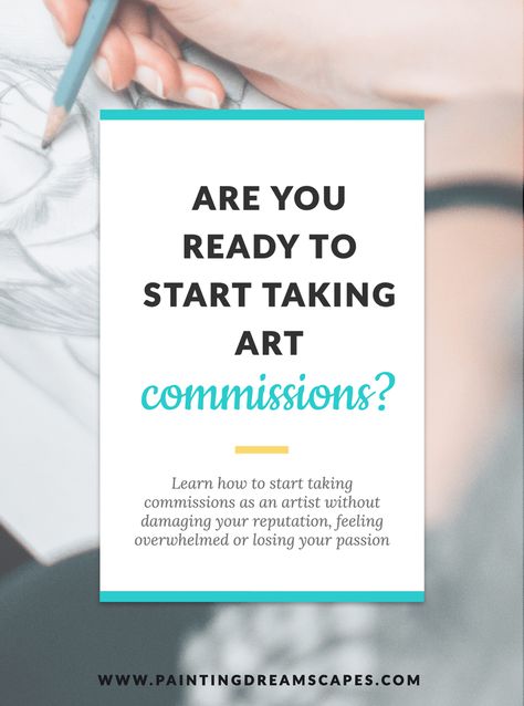 How To Do Art Commissions, Freelance Artist Tips, How To Be An Artist For A Living, Starting An Art Business, How To Become A Full Time Artist, Procreate Tools, Art Careers, Digital Portrait Illustration, Painting Simple