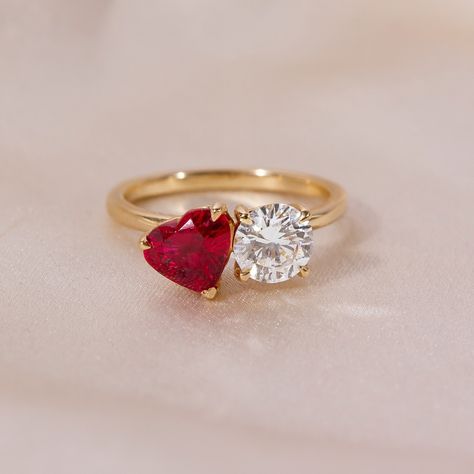 Let's talk Red Hearts! ♥️ The heart shape began to become a prominent symbol in rings and jewellery during the Middle Ages and the Renaissance. Representing deep love, affection, and romance it became especially popular during the Victorian era (1837-1901). Queen Victoria's love for romantic symbolism greatly influenced the jewellery designs of her time as lockets, brooches, and rings started to feature heart shapes adorned with sentimental engravings. The Red Heart as a symbol is an incr... Heart Cut Ring, Love Affection, Irish Claddagh, Mother Daughter Necklace, Heart Emoji, Pop Culture Art, Daughter Necklace, Heart Shaped Rings, The Middle Ages