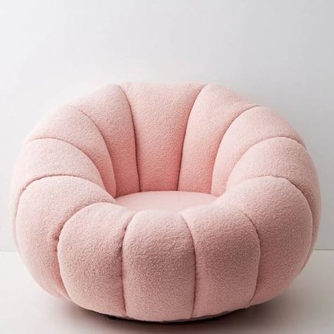 Splendid Decor Wooden Pumpkin Style Chair with Small Table | Sofa Couch with Living Room | Home Decor Sofa [[Pink]] : Amazon.in: Home & Kitchen Vibes Are Off, Aesthetic Bedroom Decor, Wooden Pumpkins, Pink Chair, Room Makeover Bedroom, Pink Room, Comfy Chairs, Aesthetic Bedroom, Room Aesthetic