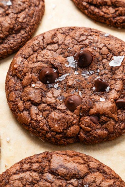 I Make These 3-Ingredient Cookies Once a Week—They're My Favorite Best Brownie Mix, Three Ingredient Cookies, 3 Ingredient Brownies, Brownie Mix Cookies, Cookie Brownie, 3 Ingredient Cookies, Crockpot Ham, Cookie Brownie Recipe, Delish Desserts