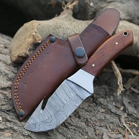 Gut Hook Knife, Diy Knife, Cleaning Fish, Internal Organs, Skinning Knife, Tactical Survival, Knife Sheath, Camping Survival, Fixed Blade Knife