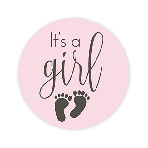 120-1" It's a Girl Stickers, Baby Shower Stickers (#372-G) Babby Shower, Hospital Icon, Handmade Party Favors, Baby Shower Images, Shower Images, Sees Candies, Its A Girl Announcement, Baby Boy Announcement