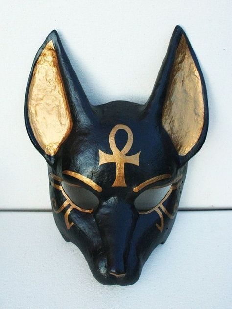 Egyptian God Costume, God Costume, Anubis Mask, Egyptian Mask, Ankh Symbol, Dog Mask, Egyptian God, Egypt Art, Egyptian Mythology