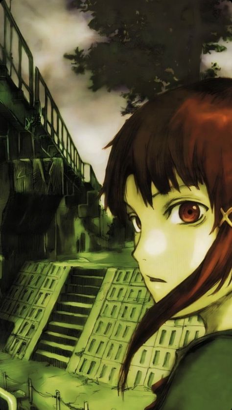 Lain Iwakura, Y2k Wallpaper Iphone, Serial Experiments Lain, Y2k Wallpaper, Iphone Wallpaper Tumblr Aesthetic, Phone Wallpaper Patterns, Aesthetic Editing Apps, Tv Girls, Homescreen Wallpaper