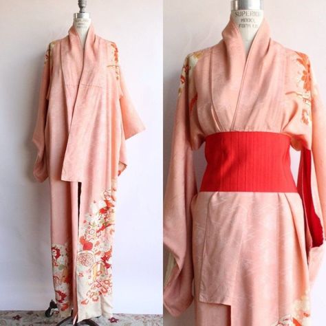 Vintage kimono outfit