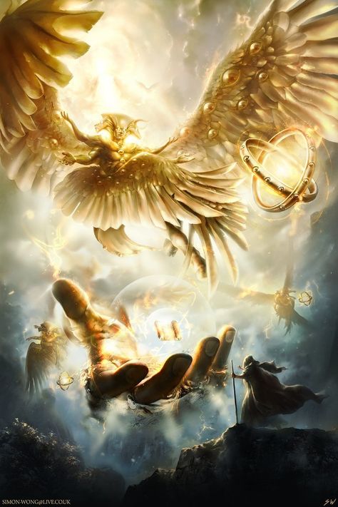 Spiritual Warfare Art, Rapture Art, Angel Of The Lord, Worship Art, Heaven Art, Angel Warrior, Prophetic Art, Spiritual Artwork, 다크 판타지