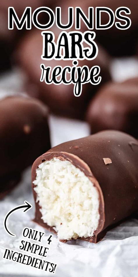 Coconut Filled Chocolates, Homemade Mounds Candy, Little Debbie Copycat Recipes, Moose Poop Recipe, Mounds Cookies, Coconut Bon Bons, Copycat Little Debbie, Homemade Mounds, Healthy Candy Recipes