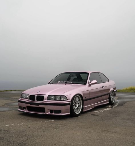 Pink Bmw, Bmw Old, Bmw E38, Project Cars, Mom Car, Car Goals, Street Racing Cars, Pink Car, Classy Cars