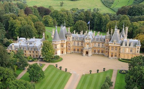 Discover the highlights from the interior of Waddesdon Manor with history and images of some of the best items in our collection. Waddesdon Manor, English Manor Houses, Castle Mansion, English Manor, Castle House, Beautiful Castles, A Castle, Luxury Homes Dream Houses, Stately Home