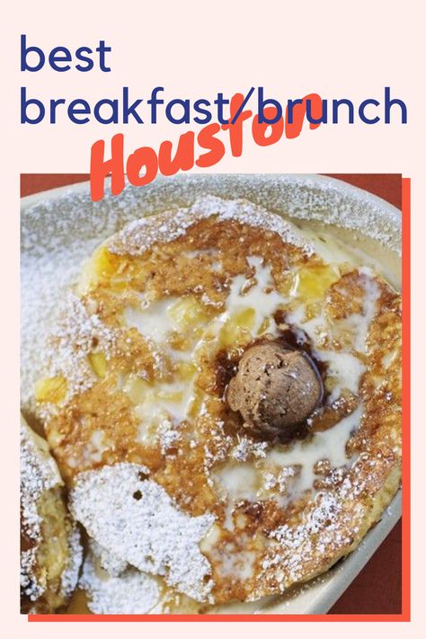 We’re always on the hunt for the best and most popular spots anytime we travel. And this time, we curated a list of the best breakfast and brunch restaurants to start your morning in Houston, Texas! Houston Breakfast Places, Tiny Boxwoods, Houston Brunch, Southern Breakfast, Breakfast Places, Texas Food, Brunch Restaurants, Breakfast And Brunch, The Best Breakfast