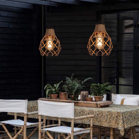 Pendant Light Kitchen Island, Style Piano, Woven Pendant Light, Planet Lamp, Dining Table Chandelier, Pendant Light Kitchen, Bar Farmhouse, Nordic Restaurant, Feather Lamp