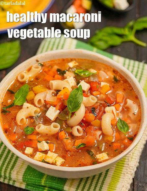 Lemon Coriander Soup, Veg Soup Recipes, Coriander Soup, Indian Soup, Vegetable Soup Healthy, Veg Soup, Whole Wheat Pasta, Italian Soup, Vegetable Soup Recipes