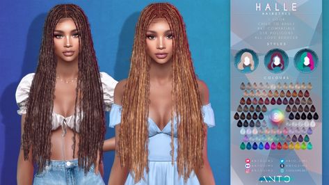 Halle Hairstyle – CoolSims Sims 4 Shades Glasses Cc, Halle Bailey Sims 4 Cc, Sims 4 Halle Bailey, Sims4 Alpha Hair Cc, Megan Thee Stallion Sims 4 Cc, Sims 4 Cc Alpha Hair Female Long, Sims 4 Cc Locs Women, Sims 4 Tsr, Sims Baby