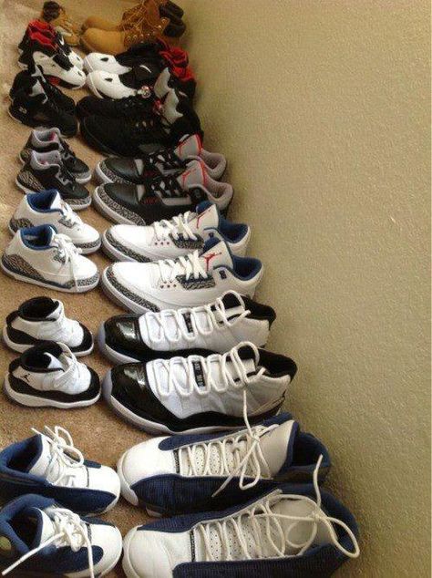 Like Father Like Son, Baby Jordans, Baby Boy Swag, Swag Shoes, Baby Outfits, Dream Shoes, Baby Baby, Sneaker Head