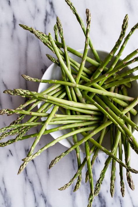 Simple Lemony Feta and Mascarpone Pasta with Grilled Asparagus. - Half Baked Harvest Planting Asparagus Crowns, Saute Asparagus, Growing Asparagus, Asparagus Plant, White Asparagus, Walnut Recipes, Perennial Vegetables, Home Grown Vegetables, Fresh Asparagus