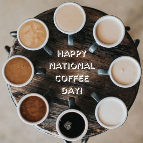 October 1st is International Coffee Day—learn about this crazy, made-up holiday and find out where you can go to get your free or discounted cup of joe! International Coffee Day, International Coffee, National Coffee Day, Coffee Facts, Coffee Today, Coffee Day, Local Coffee, Bulletproof Coffee, October 1st