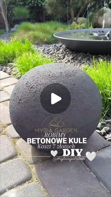 plantifyyy on Instagram: "Crafting these concrete spheres has been an exhilarating DIY adventure! 🔥 Inspired by the charm of concrete flower pots, I couldn't resist the urge to try my hand at crafting these captivating balls. Here's the breakdown of how I brought them to life:

✅ Procured a bag of "fast concrete B-20" for just PLN 14.48 and mixed it with water to achieve a dense dough-like consistency.

✅ Utilized two identical bowls to mold two halves, with dimensions of 2x 5l and 2x 3l respectively.

✅ Coated the bowls with oil to facilitate easy release post-drying.

✅ Applied concrete to 3/4 of the bowl's height, ensuring a smooth surface at the top.

✅ Allowed them to dry for 2-3 days on a level surface.

✅ Upon drying, inverted the bowls to effortlessly extract the hemispheres.

✅ A Concrete Pot Molds, Concrete Flower Pots, Garden Spheres, Concrete Bowl, Concrete Garden, Concrete Projects, Concrete Diy, Diy Home Crafts, Lawn Garden