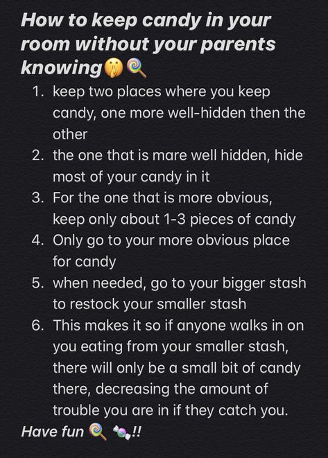 How To Hide Snacks In Your Room, Places To Hide Candy In Your Room, Food Stash In Bedroom, Snack Stash In Bedroom Ideas, Secret Food Stash In Bedroom, Room Snack Stash, Hidden Snack Stash In Bedroom, How To Hide Candy In Your Room, Candy Stash Ideas