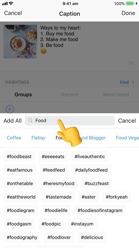 Best Instagram Hashtags for Food Photos, Communities & Bloggers Food Hashtags Instagram, Food Hashtags, Instagram Hastags, Healthy Food Breakfast, Instagram Hashtags For Likes, Social Media Hashtags, Best Instagram Hashtags, Food Shoot, Hashtags For Likes