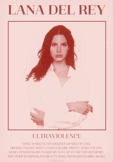 Wall Collage Music, Collage Music, Lana Del Rey Ultraviolence, Me Poster, Printable Wall Collage, Postal Vintage, Bedroom Wall Collage, Music Poster Design, Dorm Posters