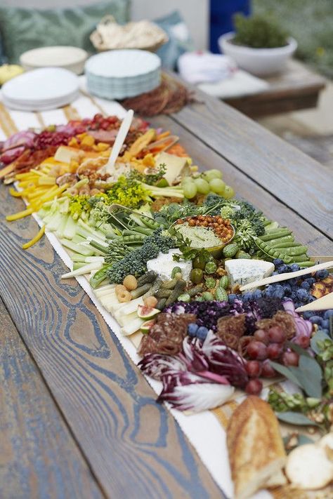 Fall rainbow themed 1st birthday party Grazing Board Wedding, Rainbow Fruit Platters, Rainbow 1st Birthday Party, Rainbow Party Food, Earthy Rainbow, Rainbow 1st Birthday, Fall Rainbow, Fruit Platters, Aspen Wedding