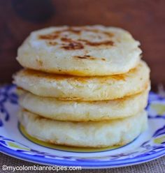 Arepas de Yuca (Cassava Arepas) | My Colombian Recipes Columbian Recipes, Colombian Dishes, Colombian Recipes, Latin American Food, Colombian Food, Queso Cheese, Corn Cakes, Latin Food, Mexican Food Recipes