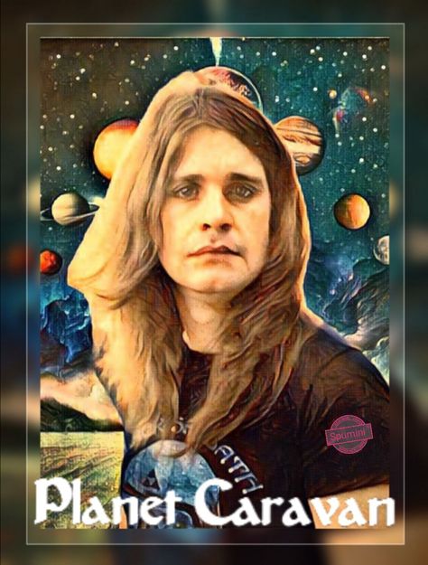 Caravan Art, Planet Caravan, Ozzy Osbourne, Black Sabbath, Character Development, Caravan, All About Time, Planets, Tv Shows