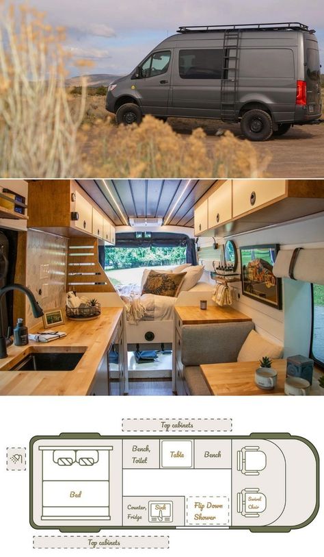 Sprinter Camper Van Layout, Ford Transit Conversion Layout, Ford Transit Layout, Camper Van Ford Transit, Ford Transit Van Conversion Layout, Camper Van Design Ideas, Transit Conversion Campers, Ford Transit Xlt Camper Conversion, Ford Transit Van Build