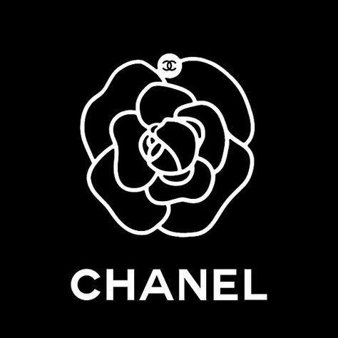 Camellia Chanel, Chanel Stickers, Chanel Art Print, Chanel Flower, Chanel Party, Chanel Art, Chic Wall Art, Chanel Logo, 자수 디자인