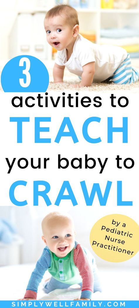 Teach Baby To Crawl, Help Baby Crawl, Infant Milestones, Crawling Activities, Baby Development Activities, Infant Room, Age Appropriate Toys, Teacher Graduation, Baby Crawling