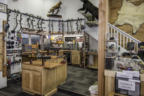 Home Archery Shop, Archery Lessons, Arrow Fletching, Archery Shop, Hunting Shop, Archery Range, Screaming Eagle, Hunting Room, Fairbanks Alaska