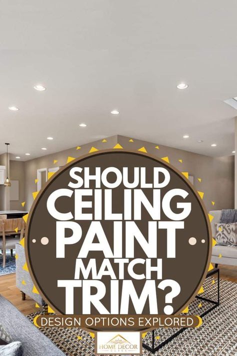 Ceiling And Trim Same Color, Ceiling And Trim Paint Colors, Painting Walls Trim And Ceiling The Same Color, Wall And Ceiling Paint Ideas, Ceiling Texture Ideas, Paint Ceiling Same As Walls, Coffered Ceiling Paint Ideas, Painting Ceiling Same Color As Walls, Painting A Tray Ceiling