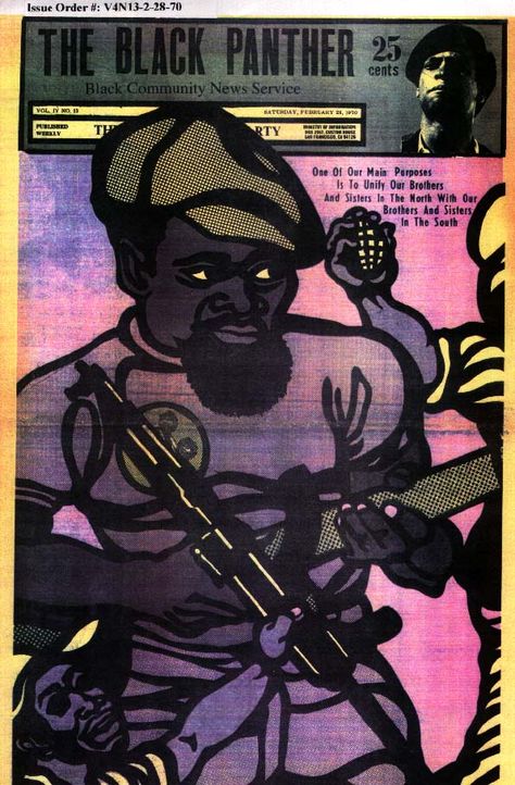 Black Panther newspaper covers from 1969-1971 are now available as posters from Bobby Seale. George Jackson, Emory Douglas, Black Power Movement, Panther Art, Black Panther Art, Propaganda Art, The Black Panther, Black Panther Party, Black Panthers