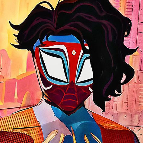 Pavitr Prabhakar Spiderverse, Pavitr Prabhakar Icon, Pavitr Prabhakar, Spiderman Drawing, Spiderman Art Sketch, Across The Spider Verse, Spider Art, Spiderman Pictures, Man Icon