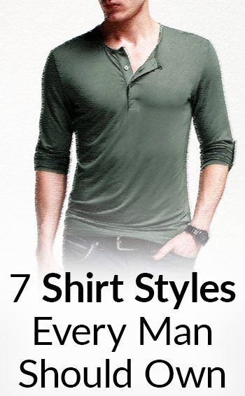 7 Essential Shirt Styles Every Man Should Own Shirts Every Men Should Have, Every Man Should Own, Shirt Outfit Men, Men Tips, Essential Shirt, Mens Style Guide, Rock T Shirts, Men Style Tips, Men Fashion Casual Outfits