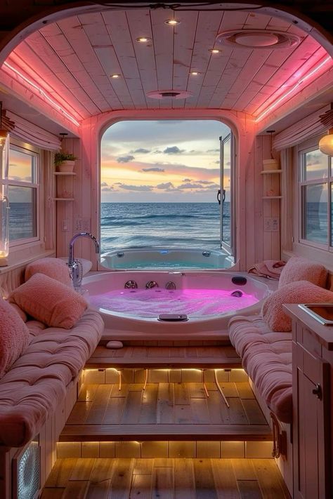 Dreamscape House, Kylee Core, Sailing Aesthetic, Tiny Beach House, Toddler Pageant, Girly Bathroom, Fairytale House, Futuristic Home, Aesthetic Room Ideas