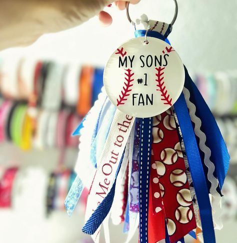 Bogg Bag Tassel, Baseball Bag Tags, Bogg Bag Accessories, Ribbon Bag, Baseball Bag, Bogg Bag, Bags Game, Tassel Bag, Team Name