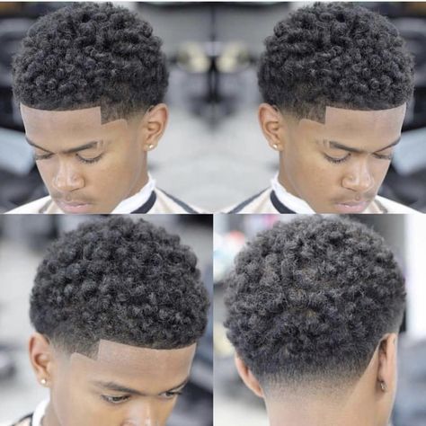 Black Boys Haircuts Fade, Black Hair Fade, Afro Hair Fade, Black Man Haircut Fade, Taper Fade Short Hair, Fade Haircut Curly Hair, Taper Fade Curly Hair, Hair Twists Black, Black Boys Haircuts