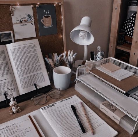 Back To University, Study Desk Decor, School Organization Notes, Study Pictures, Study Organization, Study Board, Studying Life, Pretty Notes, Study Aesthetic