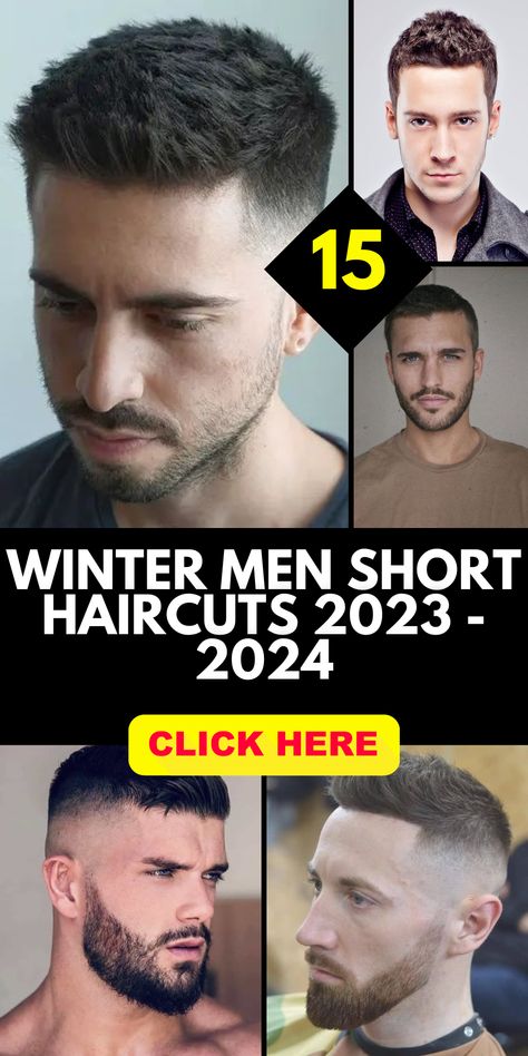 Within the universe of winter men short haircuts for 2023-2024, simplicity harmoniously coexists with style. Discover the extraordinary versatility of long-on-top styles flawlessly integrated with a fade, creating a marriage of sophistication and individuality that sets you apart without compromising on comfort. Man Haircuts 2023, 2024 Hair Styles Men, Haircuts 2024 Trends Men, Men’s 2024 Hairstyles, Hair Cuts For Men 2024, Men’s Short Haircuts For Thick Hair, Hairstyle For Men 2024, Men Haircut Styles 2024, Men 2024 Haircut