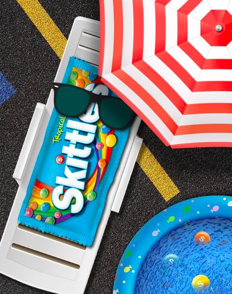 Skittles Ad, Chocolate Logo, Shooting Ideas, Food Photoshoot, Tropical Summer, Popsicles, Sweet Dreams, Motion Graphics, Beach Mat