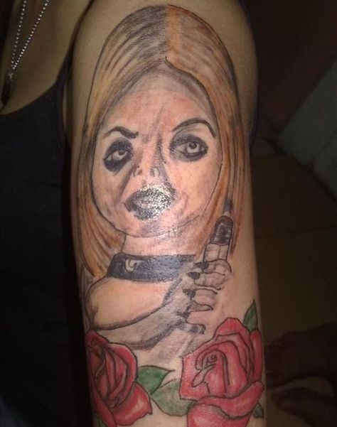 Bad Tattoos: 13 More of Worst & Horrible - Team Jimmy Joe Tattoo Humor, Really Bad Tattoos, Tattoos Gone Wrong, Horrible Tattoos, Terrible Tattoos, Crazy Tattoos, Portrait Tattoos, Tattoo Fails, Creepy Tattoos