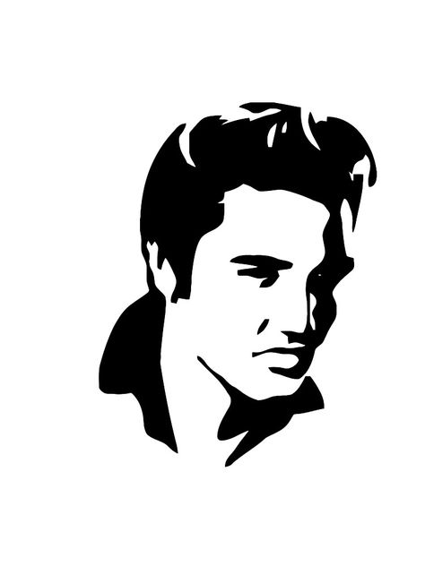 Elvis Silhouette, King Of Rock And Roll, Elvis Art, Art Stone, Drawing Inspo, Elvis Presley, The King, Mississippi, Rock And Roll