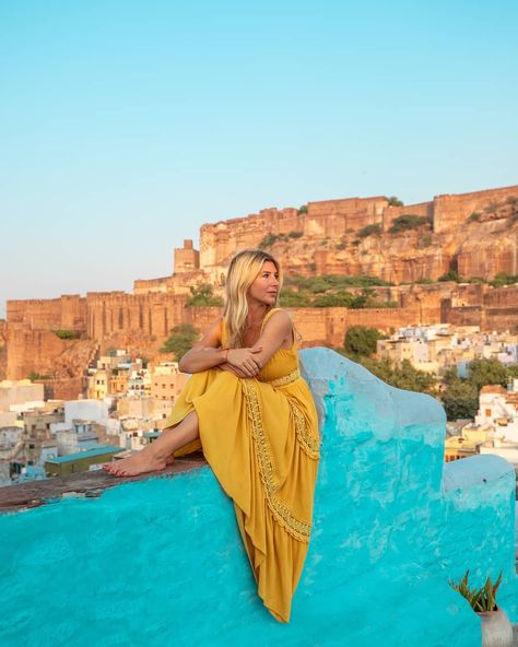 Mehrangarh Fort Jodhpur Jodhpur Photography, Pink Mosque, Amazing India, India Photography, Jaisalmer, Aesthetic Picture, Blue City, On The Road Again, Instagram Pose