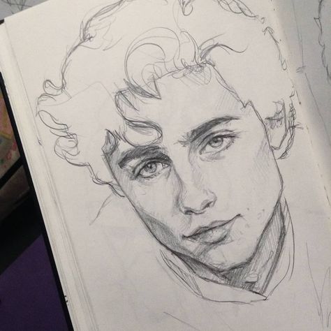 Anaïs🌻 on Instagram: “@tchalamet ~ ~ ~ ~ ~ #timotheechalamet #cmbyn #fanart #drawing #art #portrait #artwork #arts_gallery  #artstagram #proartists #dailyarts…” 얼굴 드로잉, Arte Sketchbook, Arte Inspo, Sketchbook Art, Portrait Sketches, Art Drawings Sketches Creative, Pencil Art Drawings, A Pencil, Cool Art Drawings