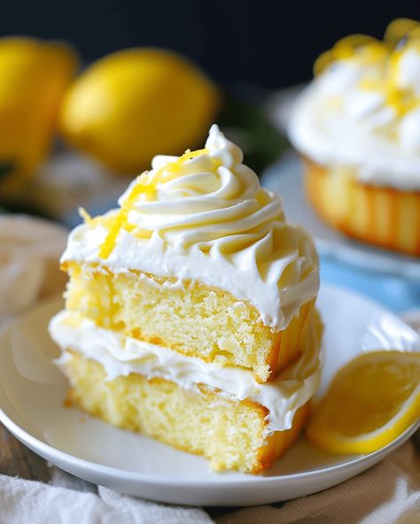 This sunny lemon velvet cake is pure citrus bliss! The tender cake layers and luscious lemon cream cheese frosting make for the ultimate taste of springtime. Light And Fluffy Lemon Cake, 6 Inch Lemon Cake Recipe, Lemon Velvet Cake Divas Can Cook, Cake No Eggs, Moist Lemon Cake Recipe, Lemon Velvet Cake, Lemon Cheesecake Natasha’s Kitchen, Aunt Tc's Lemon-lime Soda Cake, Lemon Icebox Cake