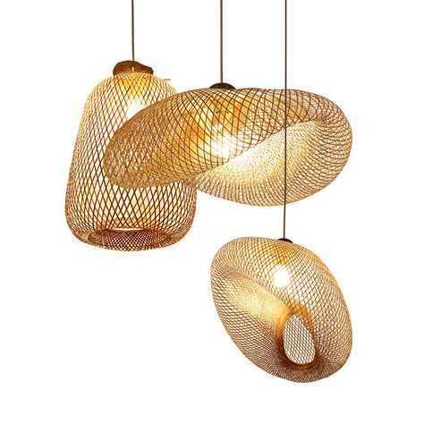 Handmade Wicker Hanging Lamps Rattan Pendant Light Chandelier Wood Lanterns Wedding Decor Bamboo Weaving Lamp For Dining Table https://m.alibaba.com/product/1600555042798/Handmade-Wicker-Hanging-Lamps-Rattan-Pendant.html?__sceneInfo={"cacheTime":"1800000","type":"appDetailShare"} Cmf Moodboard, Indoor Dining Table, Villa Inspiration, Diy Loft, Japanese Lamp, Pendant Lamp Dining, Japanese Lamps, Bamboo Chandelier, Shade Pendant Light