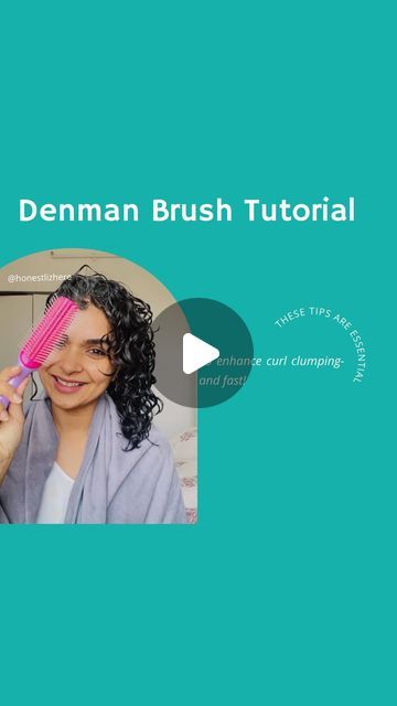 Denman Brush Tutorial, Curly Hair Stylist, Brushing Hair, Denman Brush, Brush Tutorial, Doha Qatar, I Am Done, Special Thanks, Doha